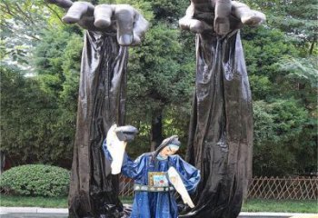 黃銅京劇銅雕廠家 仿古銅雕制作