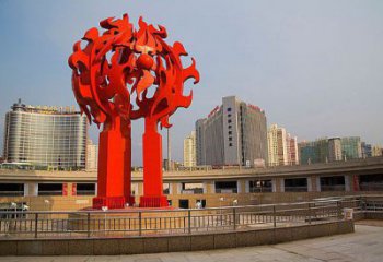 火炬銅雕 公園廣場景觀銅雕制作