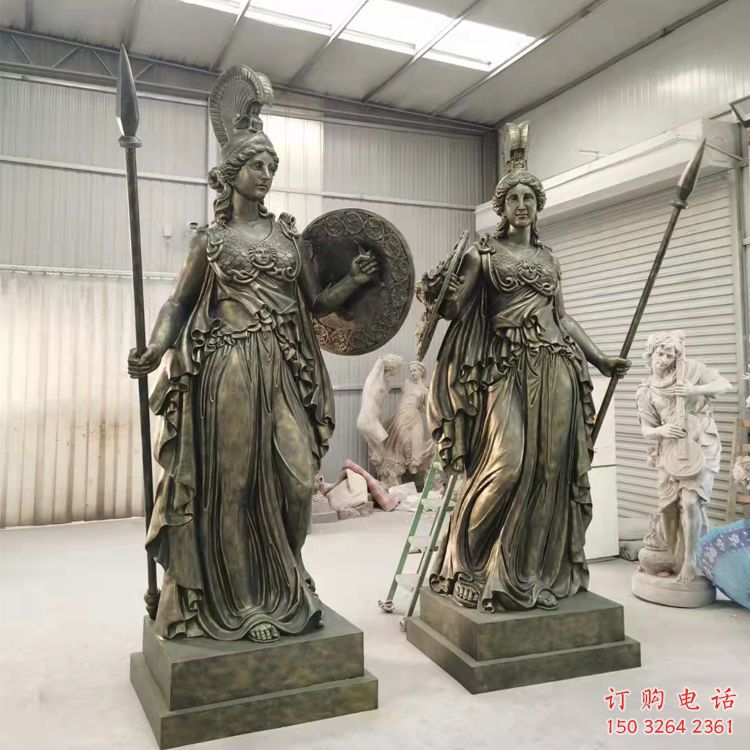 提供大型武士雕塑 步行街宣傳雕塑 仿真擺件