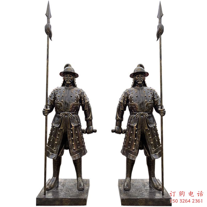 定價(jià)廣場武士雕塑 公園仿真雕塑 抽象擺件