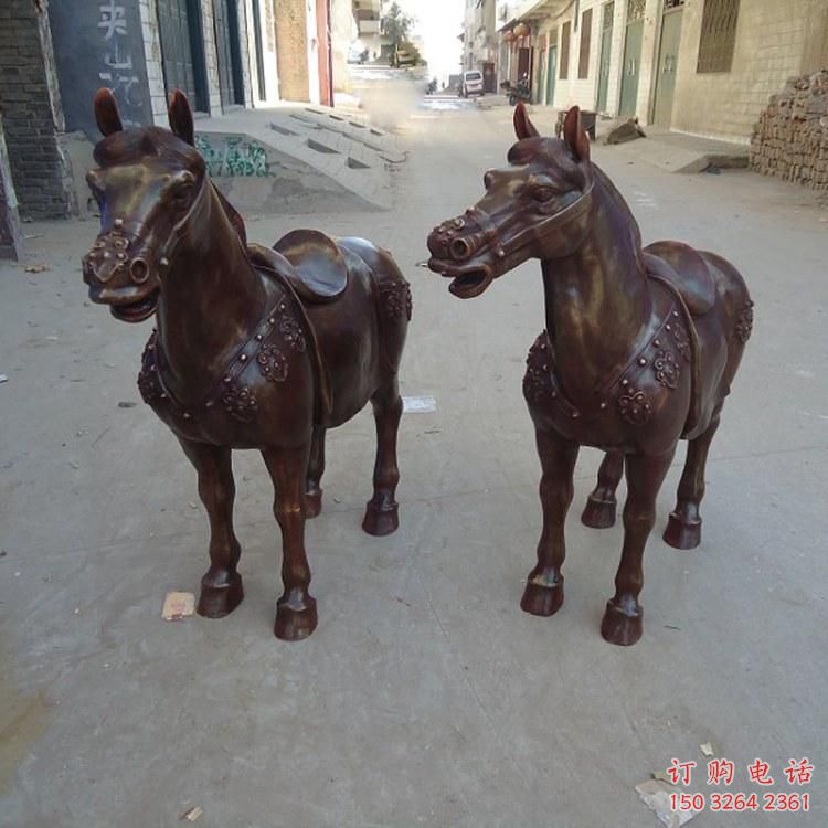 選購售樓處奔馬雕塑 商業(yè)街仿真雕塑 動物擺件