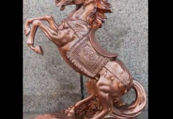 通用抽象奔馬雕塑 店門(mén)口彩繪雕塑 步行街?jǐn)[件