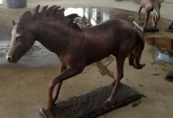 指用園林奔馬雕塑 風(fēng)景區(qū)仿真雕塑 廣場小品