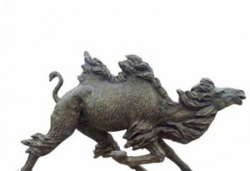 園林駱駝雕塑生產(chǎn)商 城市廣場(chǎng)雕塑 步行街?jǐn)[件