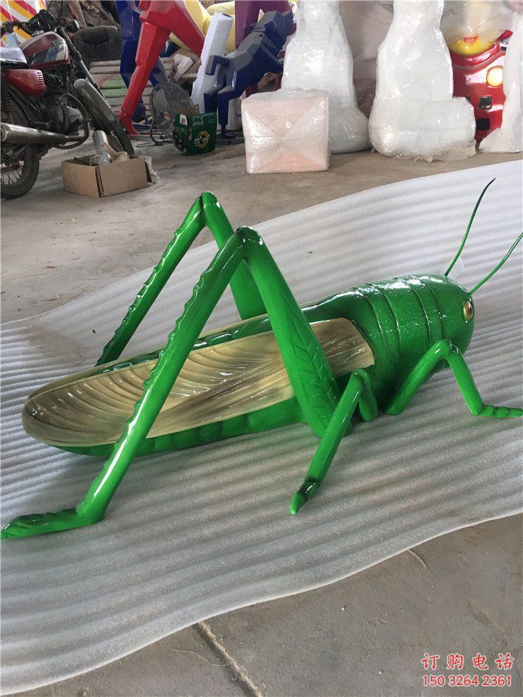 大型蟈蟈雕塑生產(chǎn)商 門口創(chuàng)意雕塑 售樓處小品