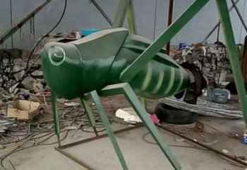 廣場(chǎng)蟈蟈雕塑價(jià)格 公園仿真雕塑 抽象擺件
