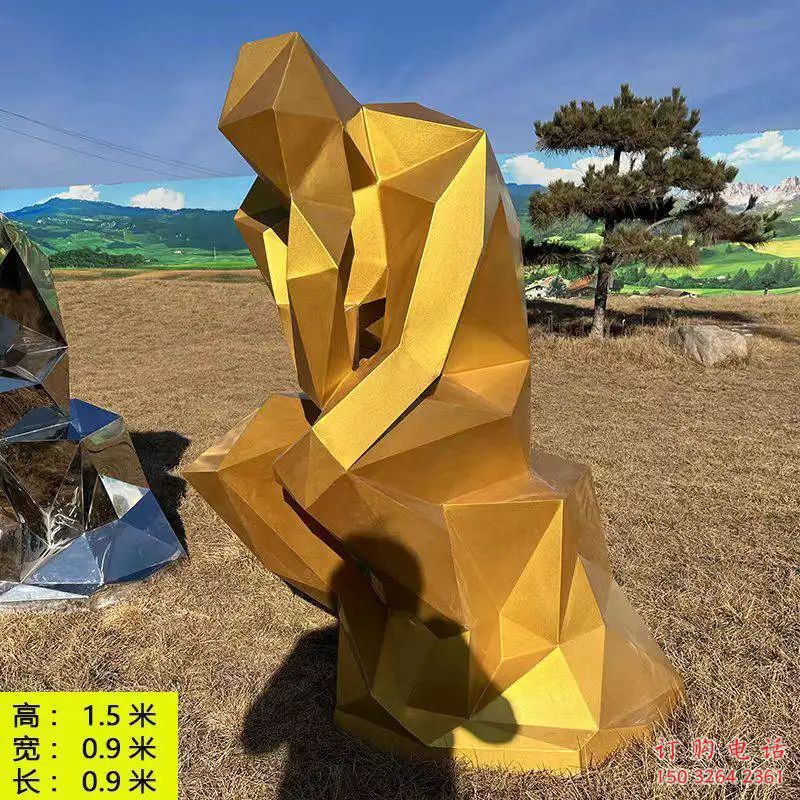 安徽思考者雕塑 廣場(chǎng)沉思者雕塑 門口小品