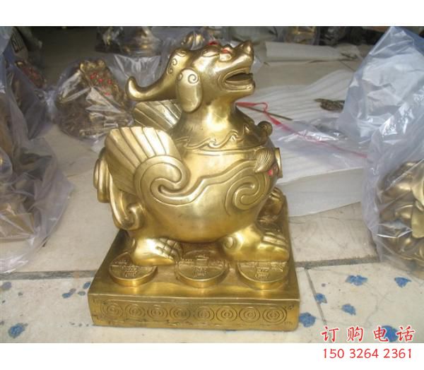 南昌操場貔貅雕塑，鏤空海洋雕塑，噴砂制造