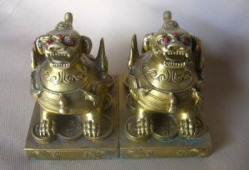 保山農(nóng)村貔貅雕塑，鏤空海洋雕塑，抽象效果