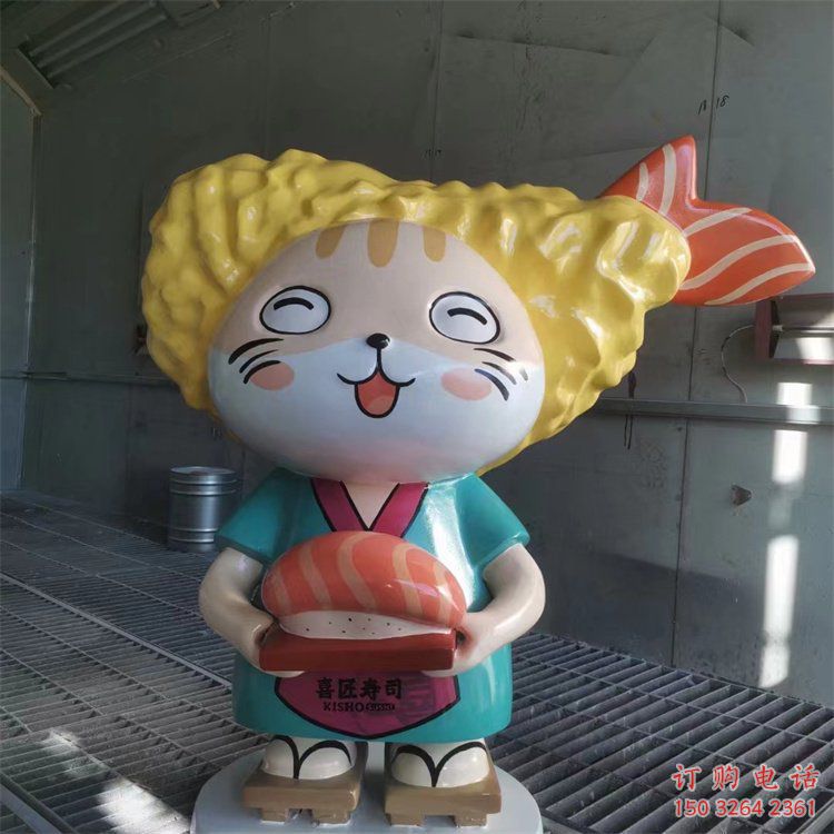 公仔雕塑廠家 庭院卡通雕塑 彩繪擺件