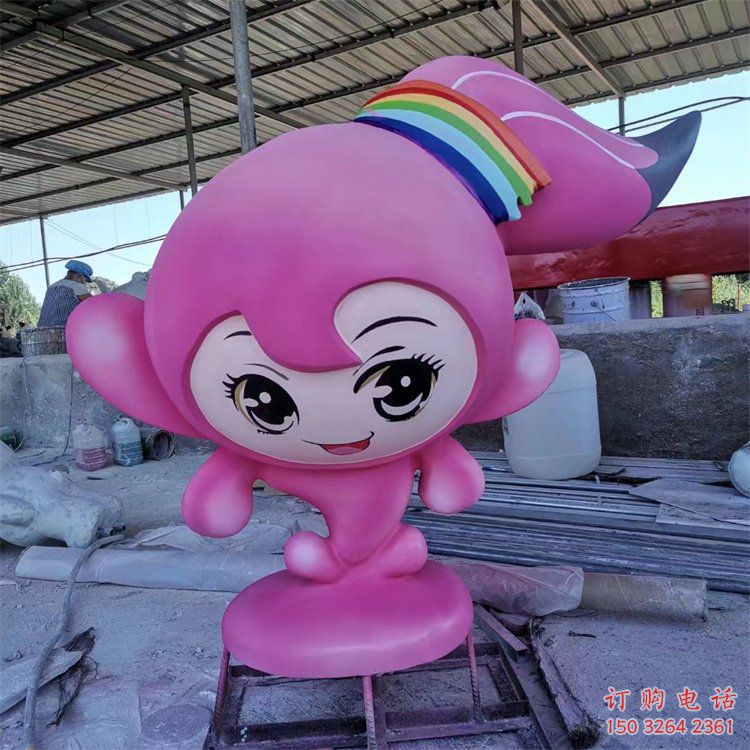 商場公仔雕塑制造商 卡通雕塑 店門口小品