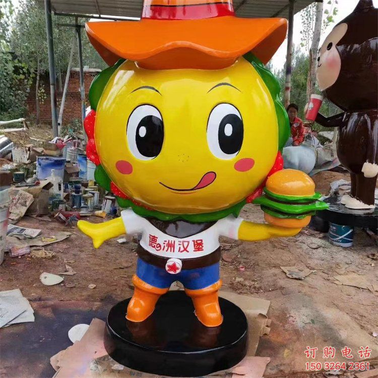 售樓處公仔雕塑價(jià)格 商業(yè)街雕塑 卡通擺件