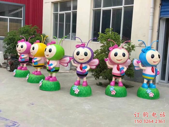 內蒙古店門口蜜蜂雕塑廠家 創(chuàng)意景觀雕塑 仿真擺件