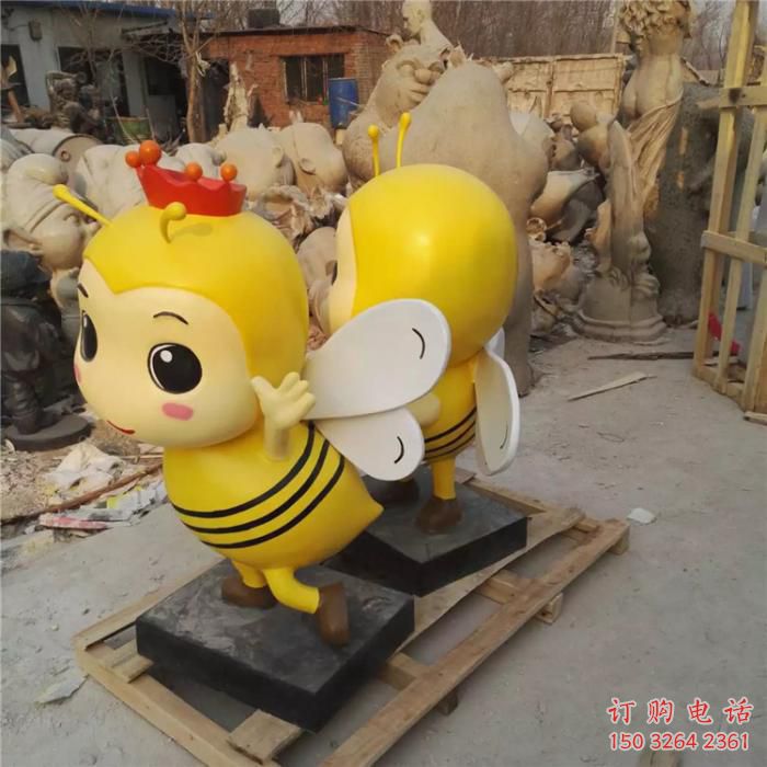 吉林仿真蜜蜂雕塑廠家 店門口園林雕塑 昆蟲小品