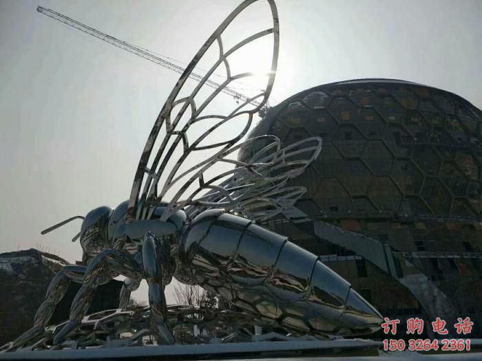 福建古銅色蜜蜂雕塑廠家 大型城市雕塑 商業(yè)街擺件