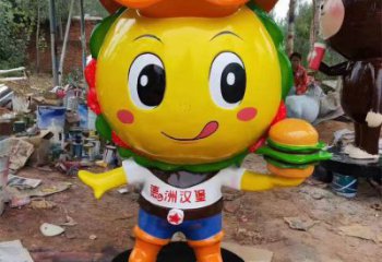 售樓處公仔雕塑價格 商業(yè)街雕塑 卡通擺件