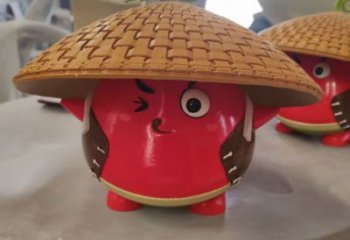 大型公仔雕塑廠家 商業(yè)街廣場雕塑 彩繪擺件