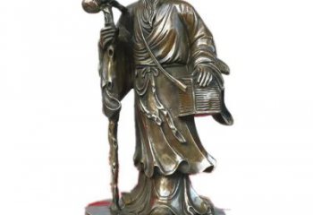 供需廣場華佗雕塑 抽象名醫(yī)雕塑 烤漆藥王雕塑