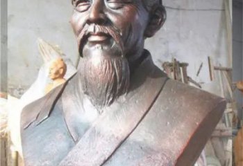 預(yù)用景觀華佗雕塑 仿真名醫(yī)雕塑 景觀藥王雕塑
