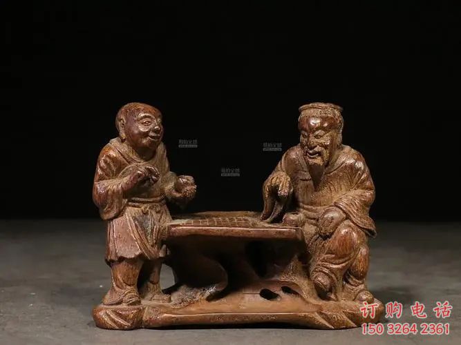 房地產(chǎn)下棋雕塑廠家，童趣主題，大型雕塑小品