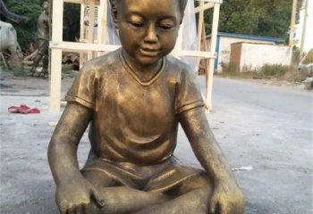 噴漆下棋雕塑廠家，童趣主題，戶外民俗雕塑擺件