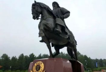成吉思汗雕塑 (1)