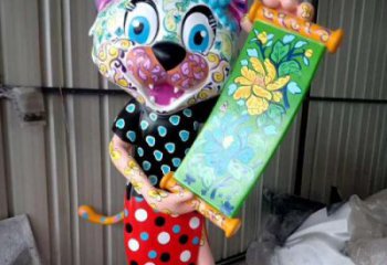 庭院老虎雕塑供應(yīng)商 城市動(dòng)物雕塑 卡通小品