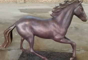 廣場馬踏飛燕雕塑生產(chǎn)商 公園仿真雕塑 抽象擺件