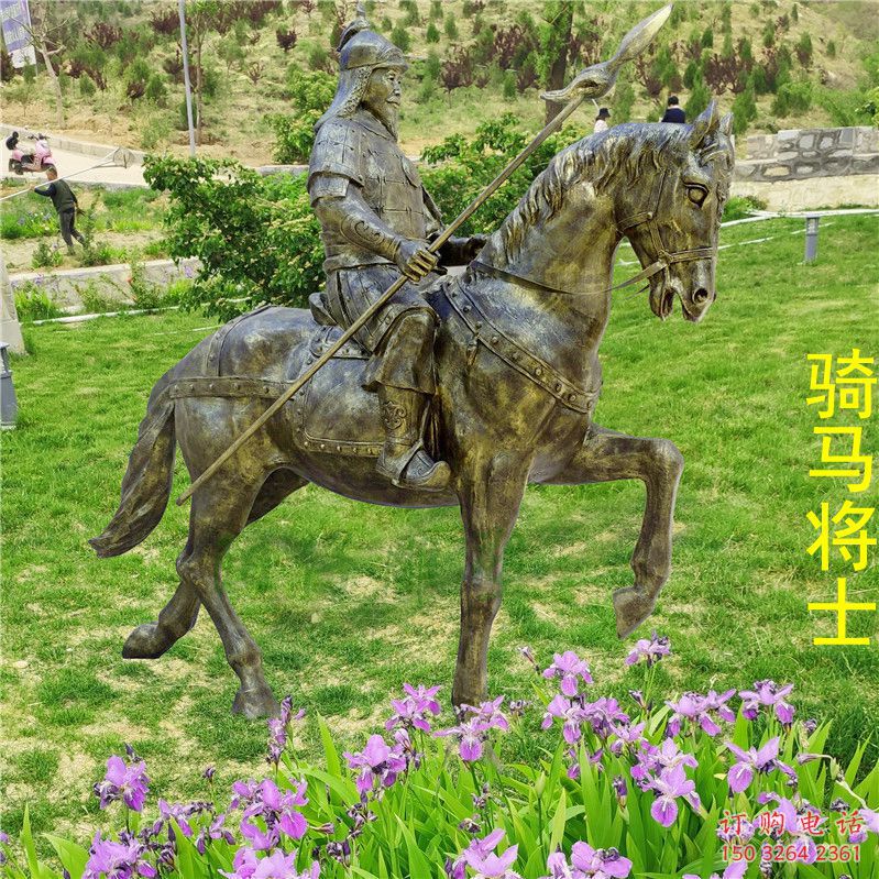 張飛雕塑