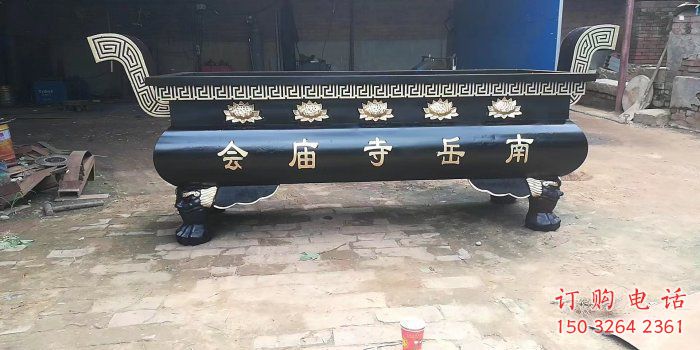 鑄鐵廟宇焚經(jīng)爐雕塑