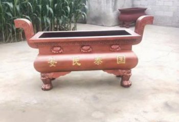 雙耳焚經(jīng)爐雕塑