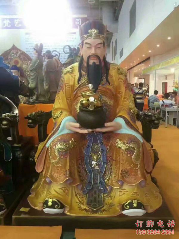 常用文財(cái)神像，寺廟神像，文財(cái)神像預(yù)用