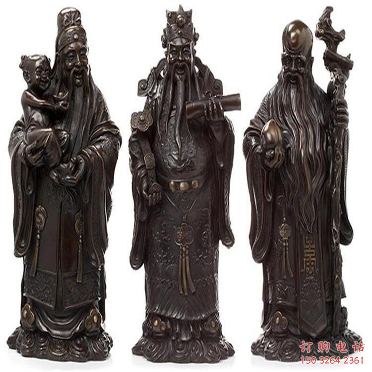 寺廟福祿壽神像生產(chǎn)，家用神像，大型福祿壽神像加工