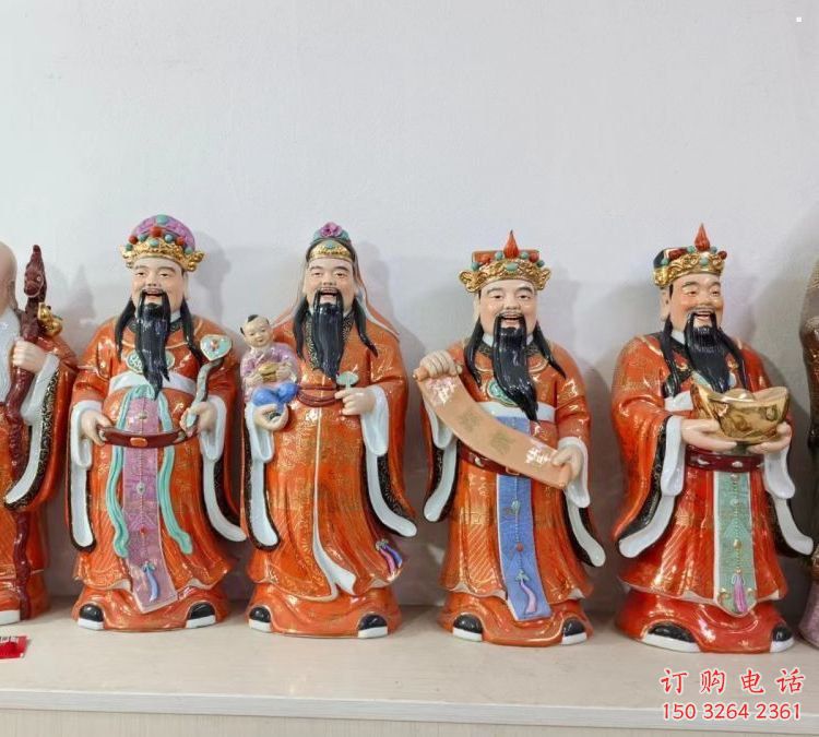 通用福祿壽神像，家用神像，大型福祿壽神像加工