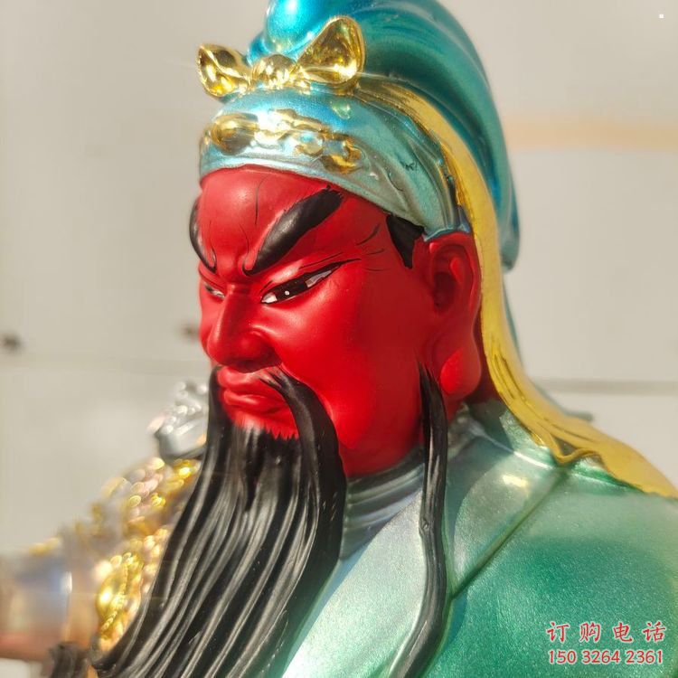 供應銅關公神像，寺廟神像，銅關公神像預用