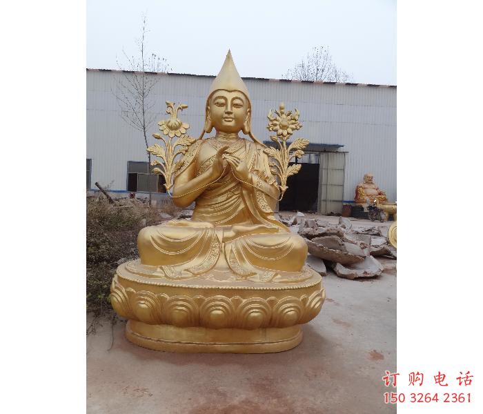 供應(yīng)藏佛佛像，黃銅效果，大型藏佛佛像加工