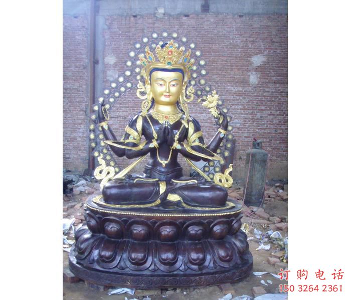 彩繪藏佛廠，家用佛像，仿古藏佛承接