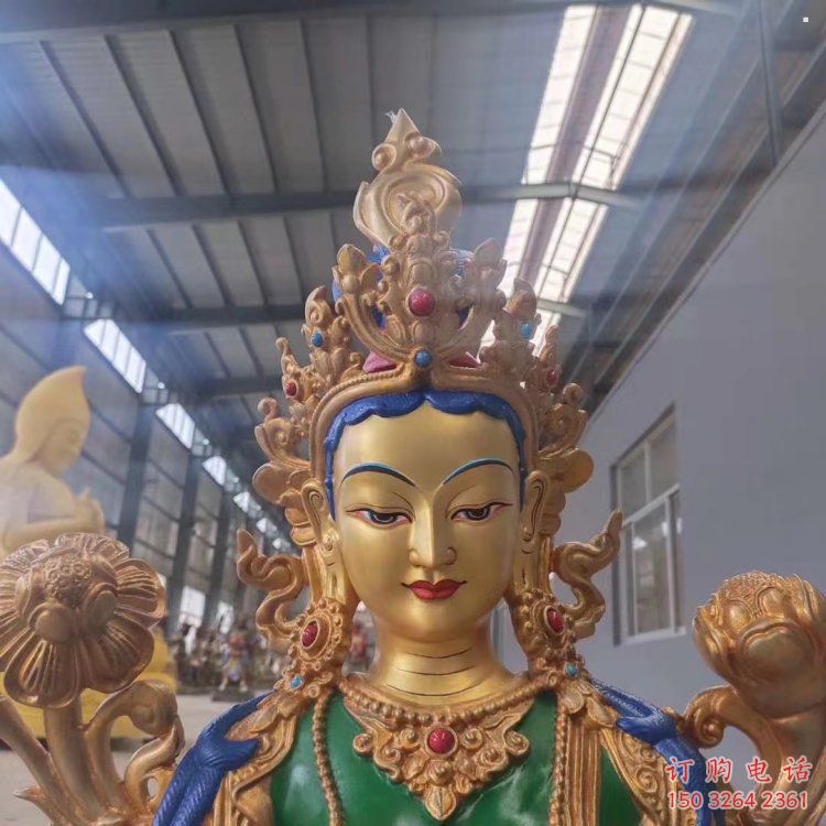 密宗佛像生產(chǎn)，佛堂擺放，彩繪密宗佛像生產(chǎn)