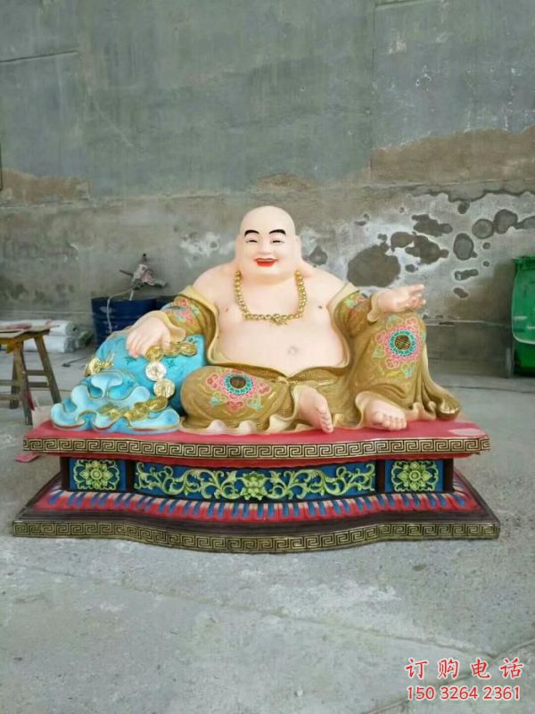 寺廟彌勒佛像生產(chǎn)，鑄銅工藝，仿銅彌勒佛像定做