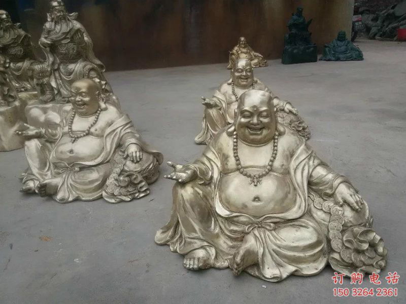 常用彌勒佛銅佛像，寺廟佛像，彌勒佛銅佛像預(yù)用
