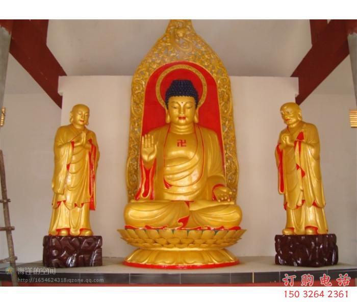 常用如來(lái)佛像，彩繪工藝，鑄銅如來(lái)佛像生產(chǎn)