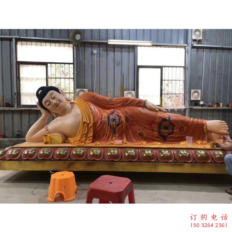 提供如來佛像，彩繪工藝，寺廟躺佛佛像廠家
