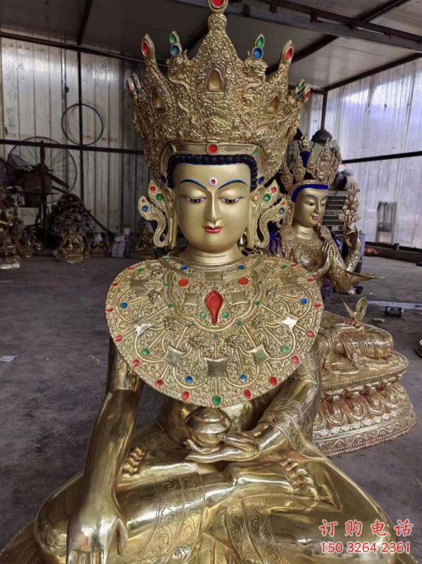 常用釋迦摩尼佛像，彩繪工藝，大型釋迦摩尼佛像加工