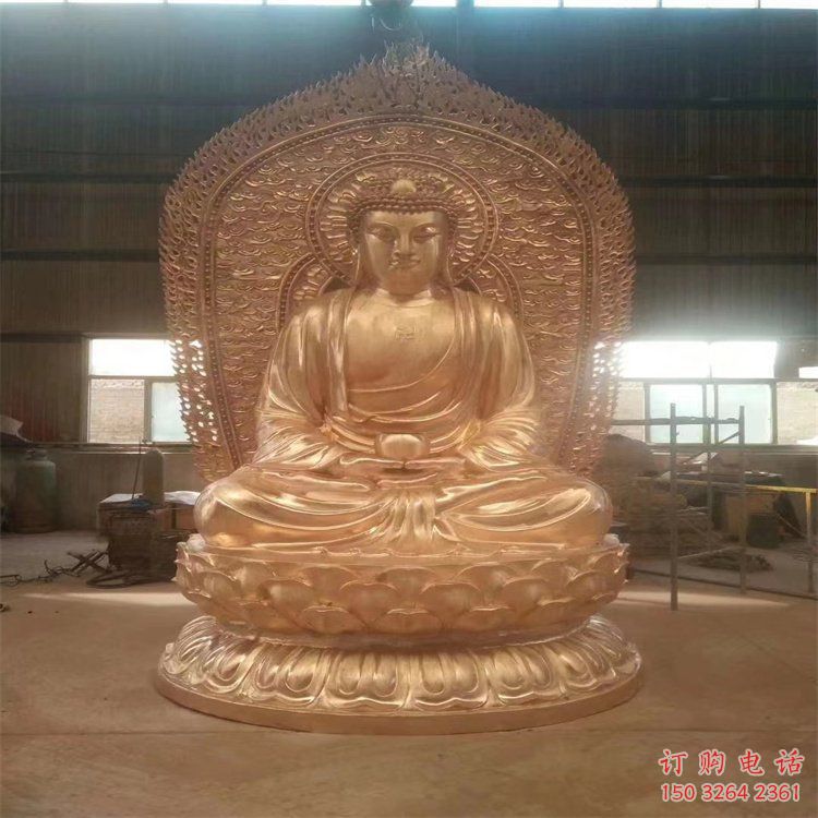 承接釋迦摩尼佛像，現(xiàn)代工藝，鑄銅釋迦摩尼佛像制作