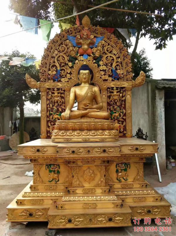供應(yīng)釋迦摩尼佛像，鎏金效果，大型釋迦摩尼佛像加工