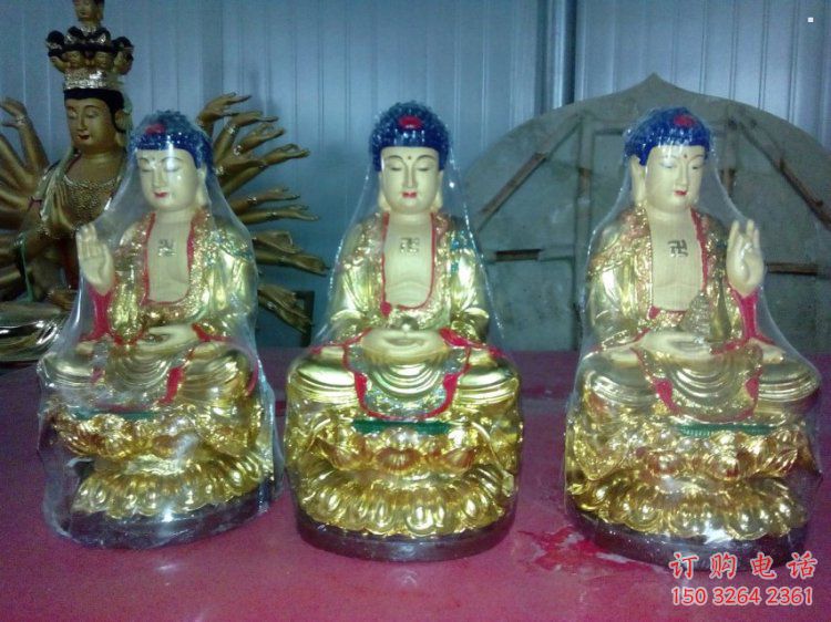 預(yù)定通天佛像，佛堂擺放，彩繪通天佛像廠