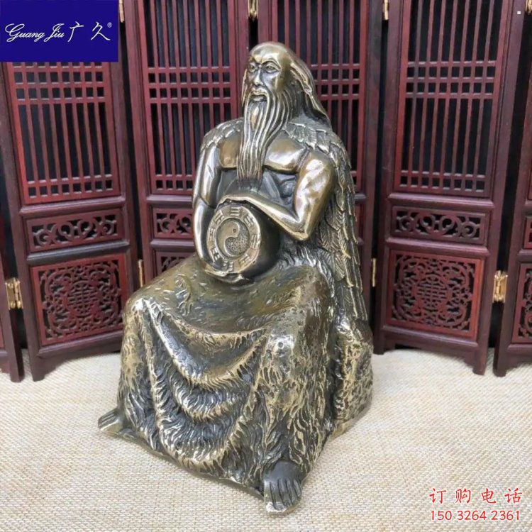 伏羲神像制作，家用佛像，彩繪伏羲神像生產(chǎn)