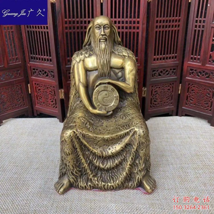 供應(yīng)伏羲神像，鑄銅工藝，鑄銅伏羲神像制作