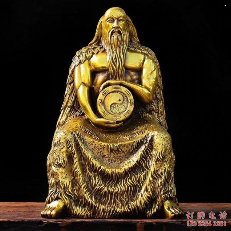 戶外伏羲神像工廠，佛堂擺放，鑄銅伏羲神像生產(chǎn)
