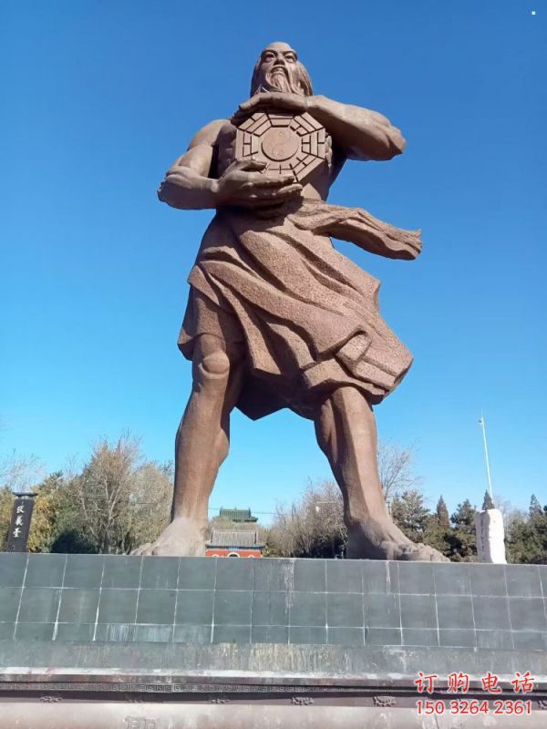 通用伏羲神像，仿古工藝，仿古伏羲神像生產(chǎn)